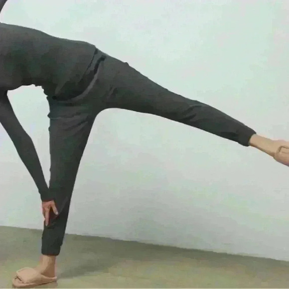 NEW LUNYA Restore Thermal Draped Jogger Dark Gray - Picture 8 of 8